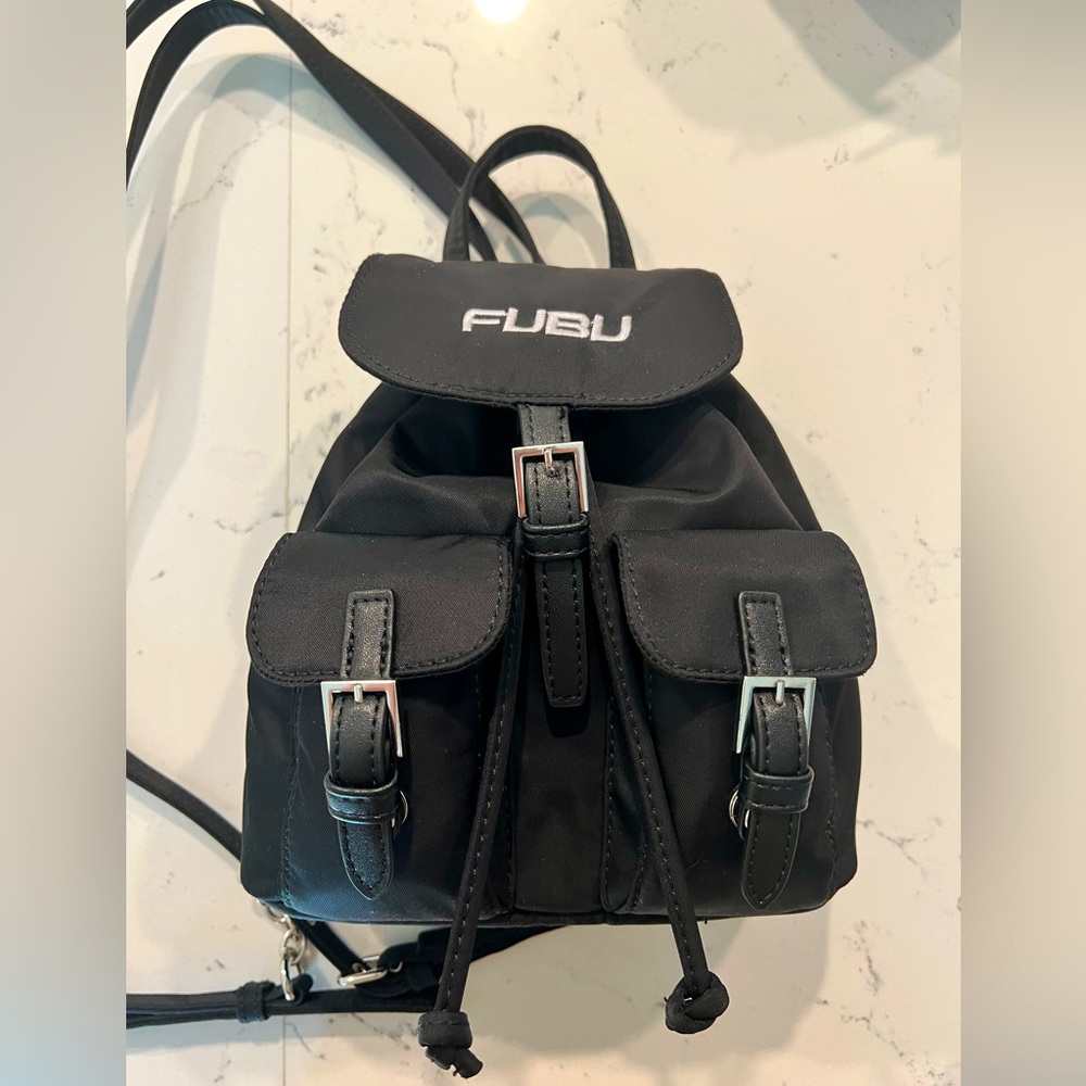 FUBU Mini Buckled Backpack